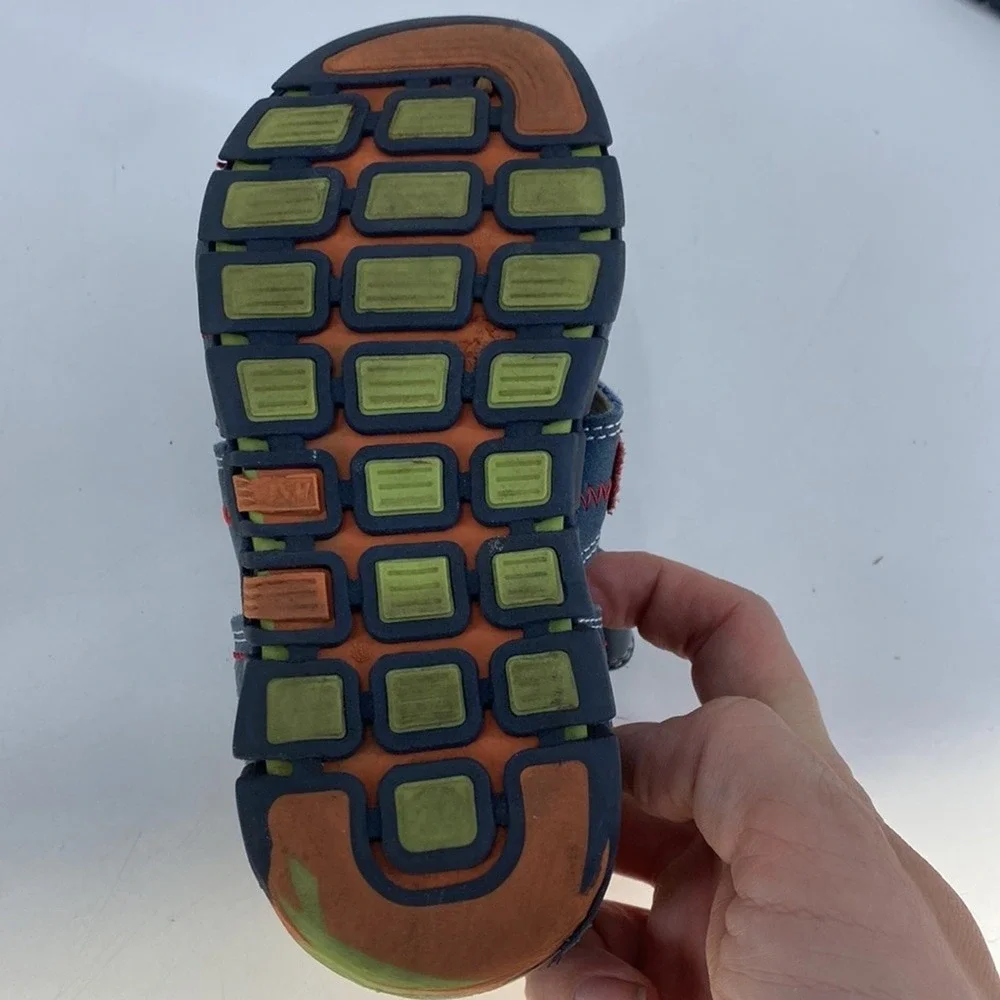 Minimen‎ Leather Toddler 11 EU 28 Orthopedic Sandal Shoe Leather Ankle Support